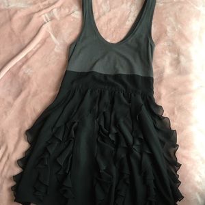 Express grey/ black dress